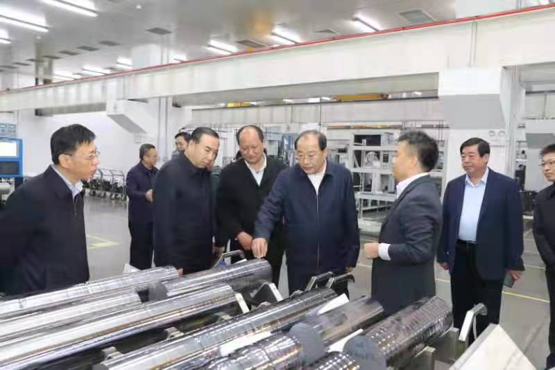 德州市委書記田衛東到山東有研半導體調研